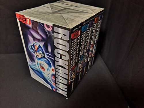 【中古】ロックマンX コミック 全5巻完結セット (fukkan.com&mdash;コミック・ロックマンXシリーズ)｜ドリエム店