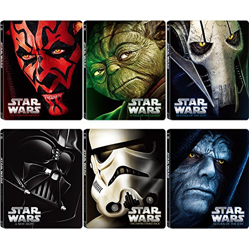 【中古】スター・ウォーズ　サーガ　スチールブックセット（エピソード1～6） [Blu-ray]