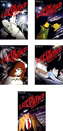 【中古】LUPIN THE THIRD first tv.ルパン三世 [レンタル落ち] 全5巻セット [マーケットプレイスDVDセット商品]｜ドリエム店