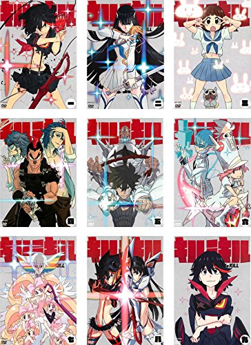 【中古】キルラキル [レンタル落ち] 全9巻セット [マーケットプレイスDVDセット商品]