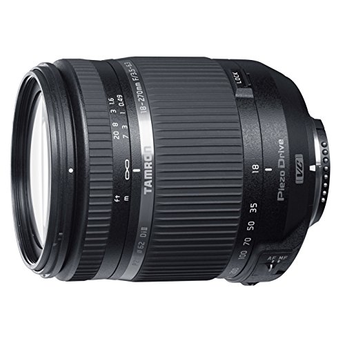 【中古】TAMRON 高倍率ズームレンズ 18-270mm F3.5-6.3 DiII VC PZD TS ニコン用 APS-C専用 B008TSN｜ドリエム店