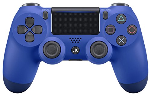 【中古】ワイヤレスコントローラー (DUALSHOCK 4) ウェイブ・ブルー (CUH-ZCT2J12)|ドリエム店
