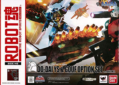 【中古】ROBOT魂 〈SIDE MS〉 ド・ダイYS ＆ グフ オプションセット ver. A.N.I.M.E. 『機動戦士ガンダム』(魂ウェブ商店限定)