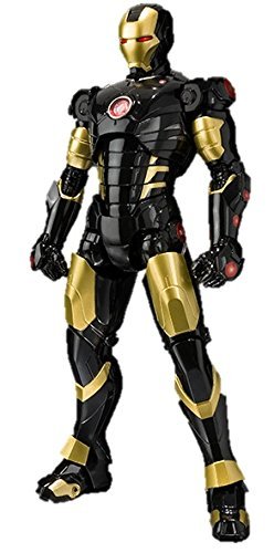 【中古】S.H.フィギュアーツ アイアンマン マーク3 マーベル展 限定 MARVEL AGE OF HEROES EXHIBITION 開催記念カラー 約155mm ABS&PVC&ダイキャスト製 可動フィギュア