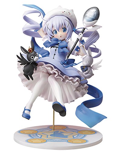 【中古】(グッドスマイル) Good Smile ご注文はうさぎですか？ チノ 1/7スケール PVCビニールフィギュア。｜ドリエム店