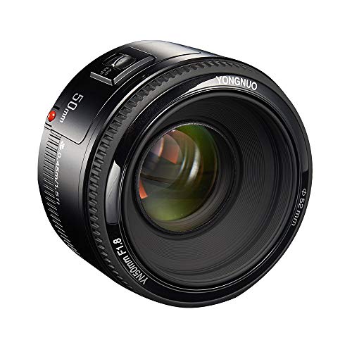 【中古】YONGNUO製 AF 50mm f1.8 大口径 オートフォーカス レンズ canon 350D 450D 500D 600D 1D Mark II 1D Mark IIIなどに対応