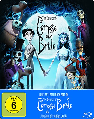 【中古】Corpse Bride (Blu-ray Steelbook) [Limited Edition German Exclusive Region-Free]