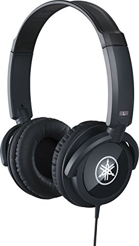 【中古】ヤマハ YAMAHA ヘッドホン ブラック HPH-100B 迫力あるサウンドとリッチな音色 長時間の使用でも疲れにくい快適な装着感を実現 変換ステレオプラグ付属｜ドリエム店