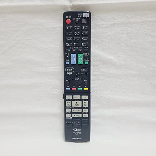 【中古】シャープ ブルーレイディスクレコーダー用純正リモコン 0046380257 GB079PA 6,450円