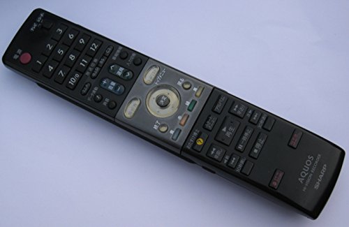 【中古】シャープ DVDレコーダー用純正リモコン 0046380187 GA617PA