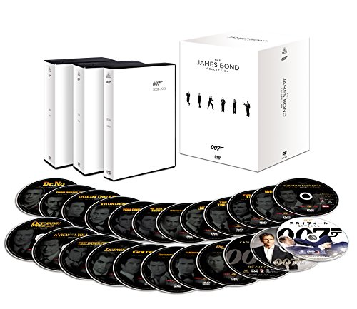 【中古】007 コレクターズDVD-BOX(23枚組)(初回生産限定) 007/スペクター収納スペース付｜ドリエム店