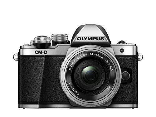 【中古】OLYMPUS ミラーレス一眼 OM-D E-M10 MarkII 14-42mm EZレンズキット シルバー|ドリエム店