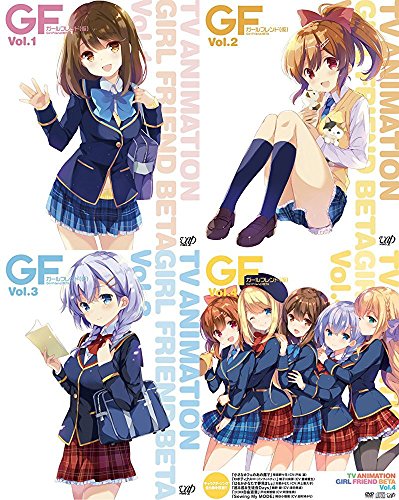 【中古】ガールフレンド(仮) [Blu-ray] 全4巻セット [マーケットプレイス Blu-rayセット]｜ドリエム店