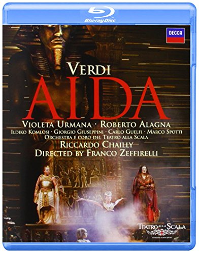 【中古】『アイーダ』全曲 ゼッフィレッリ演出、シャイー&スカラ座、ウルマーナ、アラーニャ、他(2006 ステレオ)|ドリエム店