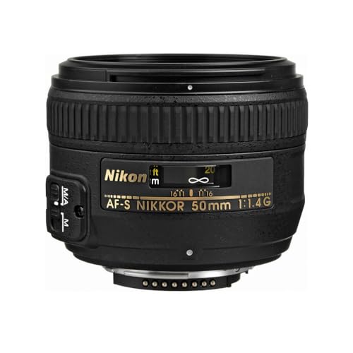 【中古】Nikon 単焦点レンズ AF-S NIKKOR 50mm f/1.4G フルサイズ対応|ドリエム店