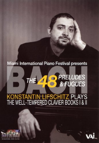 【中古】Konstantin Lifschitz Plays Bach: The Well-Tempered Clavier Books I & II [DVD]｜ドリエム店