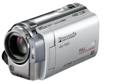 【中古】パナソニック デジタルハイビジョンビデオカメラ プラチナシルバー HDC-TM30-S｜ドリエム店