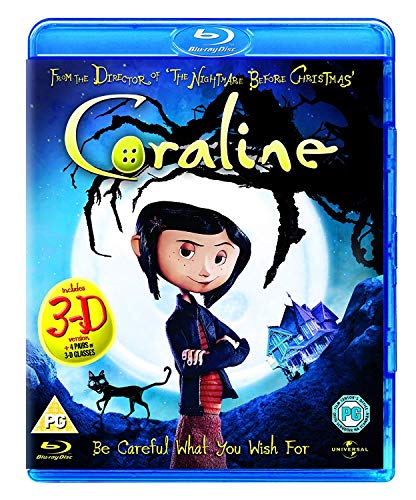 【中古】Coraline (2D + 3D Version) [Blu-ray] [Import anglais]