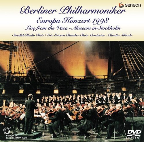 【中古】ベルリン・フィル・ヨーロッパ・コンサート1998 ヴァーサ号博物館のアバド [DVD]