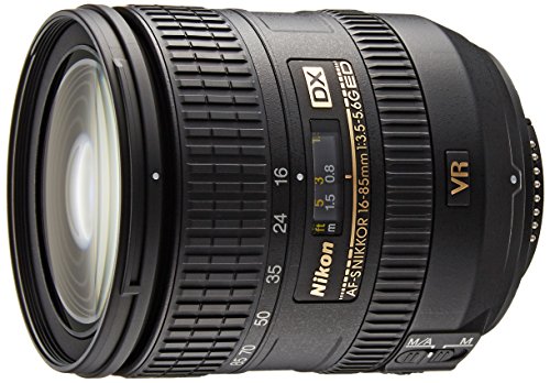 【中古】Nikon 標準ズームレンズ AF-S DX NIKKOR 16-85mm f/3.5-5.6G ED VR ニコンDXフォーマット専用