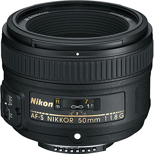 【中古】Nikon 単焦点レンズ AF-S NIKKOR 50mm f/1.8G フルサイズ対応