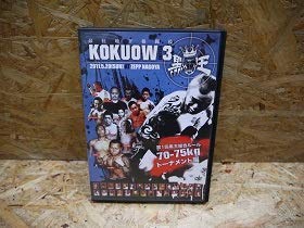 【中古】最狂地下格闘技「黒王」 Vol.3下巻 第一回黒王トーナメント編 [DVD]