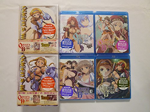 【中古】クイーンズブレイド 流浪の戦士 全6巻セット [マーケットプレイス Blu-rayセット]｜ドリエム店