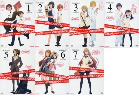 【中古】WORKING!! 全7巻セット [マーケットプレイス DVDセット]｜ドリエム店