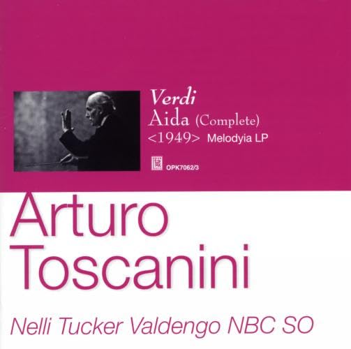 【中古】ヴェルディ : アイーダ (全曲) (Verdi : Aida (Complete) [1949] / Arturo Toscanini Nelli Tucker Valdengo NBC SO) (2CD)｜ドリエム店 19,146円
