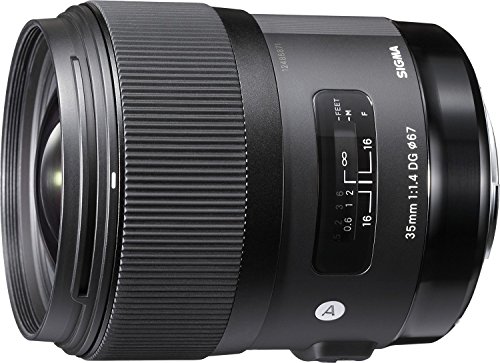 【中古】シグマ(Sigma) SIGMA 単焦点広角レンズ Art 35mm F1.4 DG HSM シグマ用 フルサイズ対応 340568