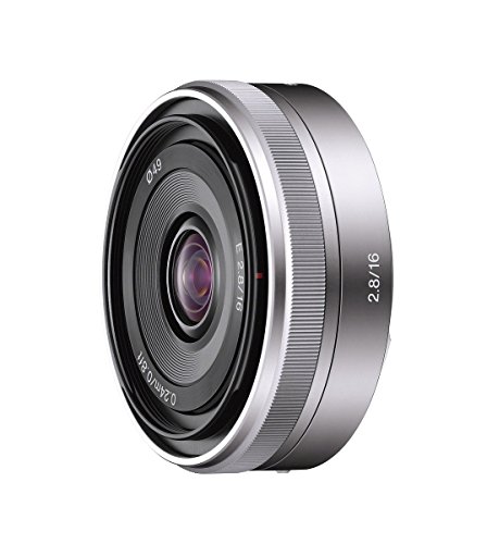 【中古】SONY 単焦点レンズ E 16mm F2.8 ソニー Eマウント用 APS-C専用 SEL16F28
