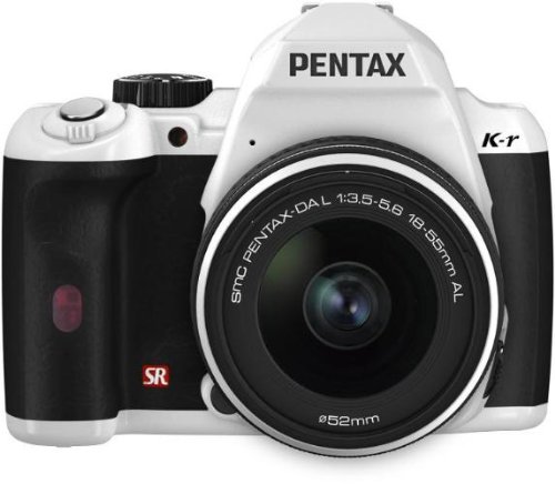 【中古】PENTAX デジタル一眼レフカメラ K-r レンズキット ホワイト K-rLK WH