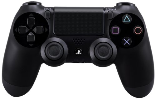 【中古】ワイヤレスコントローラー (DUALSHOCK 4) ジェット・ブラック 【メーカー生産終了】|ドリエム店