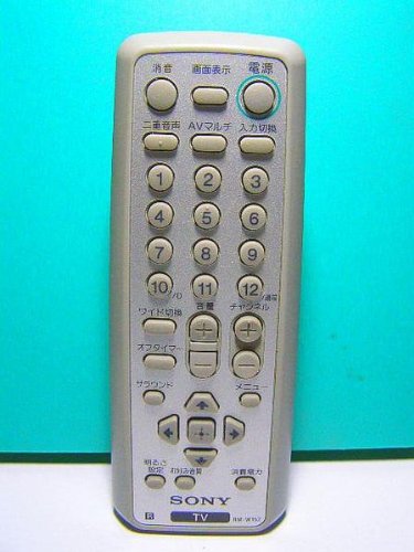 【中古】SONY テレビリモコン RM-W152|ドリエム店