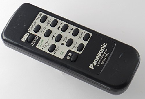 【中古】パナソニック オーディオリモコン EUR644551 15,408円