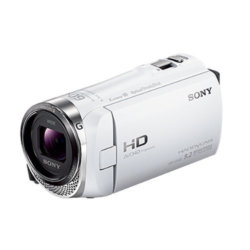 【中古】SONY ビデオカメラ Handycam CX420 内蔵メモリ32GB ホワイト HDR-CX420/W