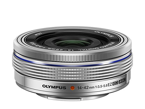 【中古】OM SYSTEM/オリンパス OLYMPUS 電動式パンケーキズームレンズ M.ZUIKO DIGITAL ED 14-42mm F3.5-5.6 EZ SLV