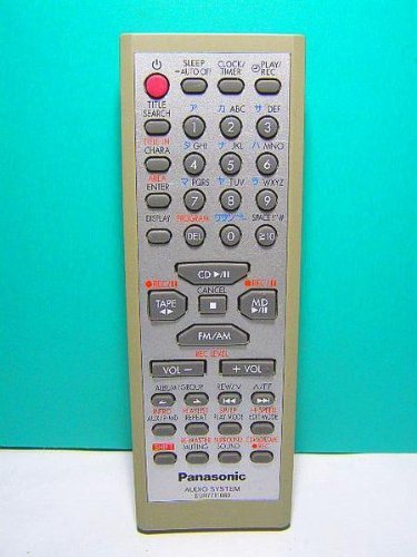 【中古】パナソニック オーディオリモコン EUR7711080