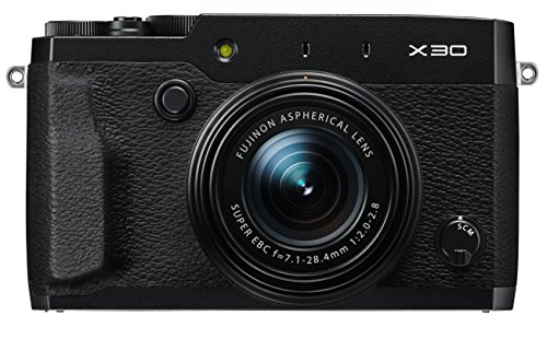 【中古】FUJIFILM プレミアムコンパクトデジタルカメラ X30 ブラック FX-X30B