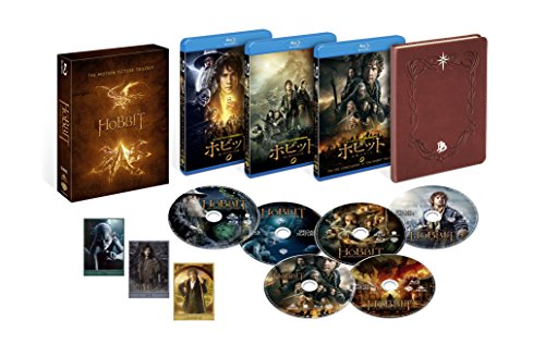 【中古】ホビット トリロジーBOX ブルーレイセット(6枚組/デジタルコピー付) [Blu-ray]