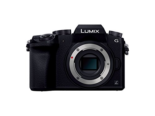 【中古】パナソニック ミラーレス一眼カメラ ルミックス G7 ボディ 1600万画素 ブラック DMC-G7-K