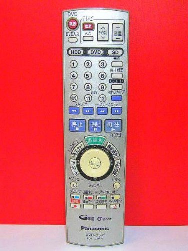 【中古】パナソニック DVDリモコン EUR7729KAO