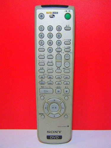 【中古】ソニー DVDリモコン RMT-D109J
