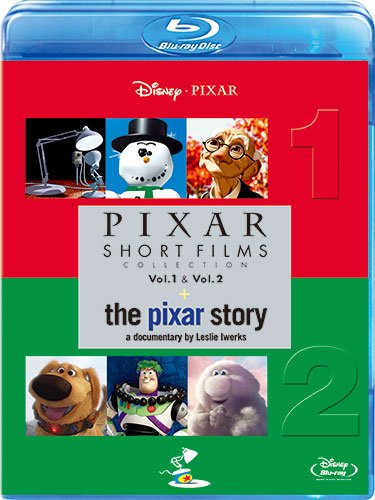 【中古】ピクサー・ショート・フィルム Vol.1&2+ピクサー・ストーリー ブルーレイ3枚組 (期間限定) [Blu-ray]