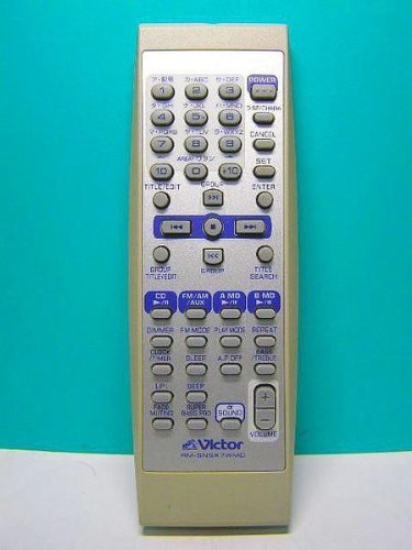 【中古】ビクター オーディオリモコン RM-SNSX7WMD|ドリエム店