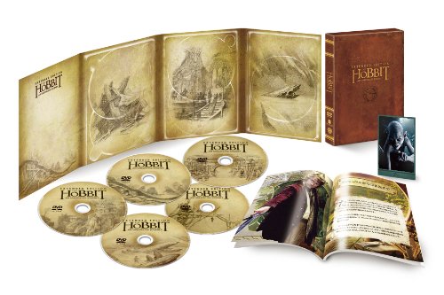 【中古】ホビット 思いがけない冒険 エクステンデッド・エディション (5枚組)(初回限定生産) [DVD]｜ドリエム店
