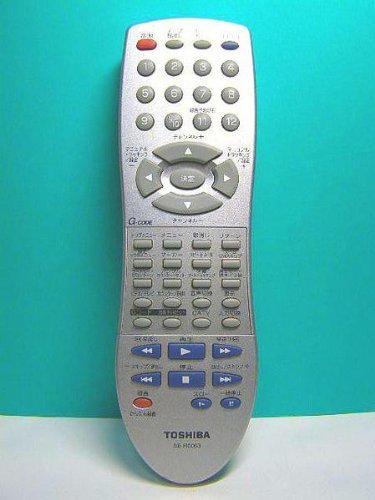 【中古】東芝 VTR・DVDリモコン SE-R0063
