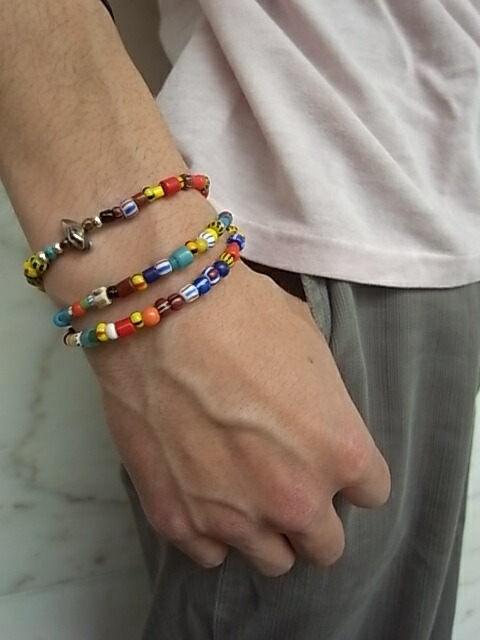 SunKu 39（サンク）\u003cBR\u003e【ANTIQUE BEADS】\u003cBR\u003e”CHRISTMAS BEADS”\u003cBR\u003eNECKLACE \u0026 BRACELET