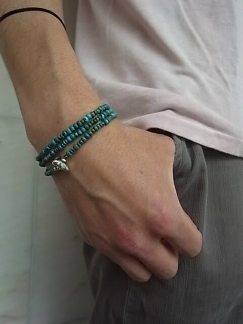 SunKu 39（サンク）\u003cBR\u003e【NATURAL STONE\u0026CORAL BEADS】\u003cBR\u003e”TURQUISE BEADS”\u003cBR\u003eNECKLACE \u0026 BRACELET