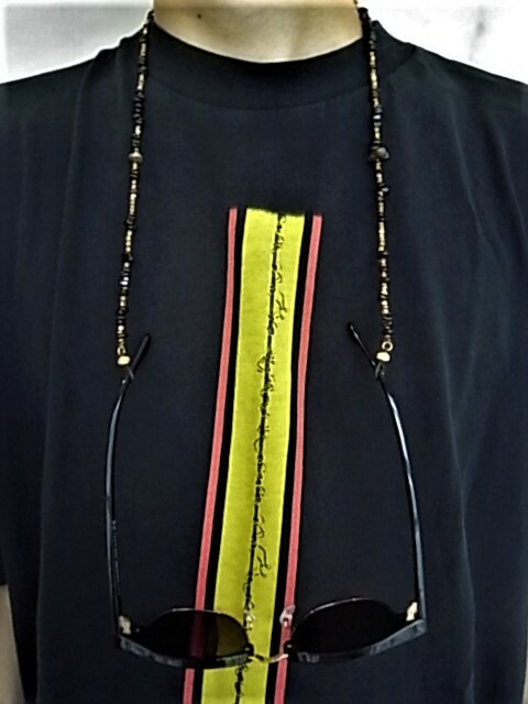 SunKu 39（サンク）\u003cBR\u003e【EYEWEAR HOLDER】\u003cBR\u003e”ONIX BEADS EYEWEAR HOLDER”\u003cBR\u003e☆ONIX★